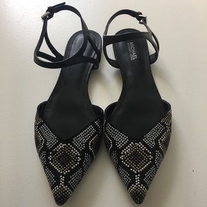 Michael Kors textured flats
